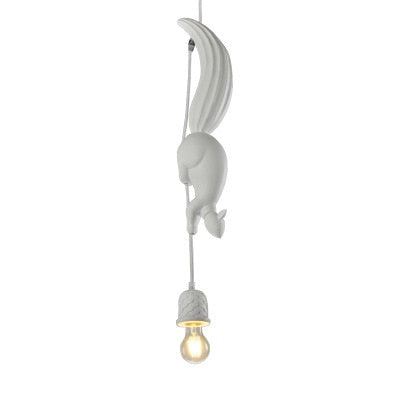 "Squirrel on the bulb" lamp by Style's Bug - Style's Bug White / 220V