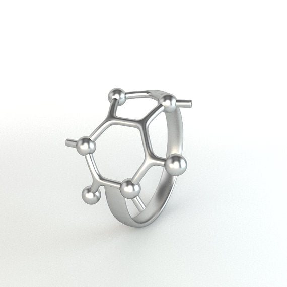Molecule Rings by Style's Bug (2pcs pack) - Style's Bug B / Rose Gold Color