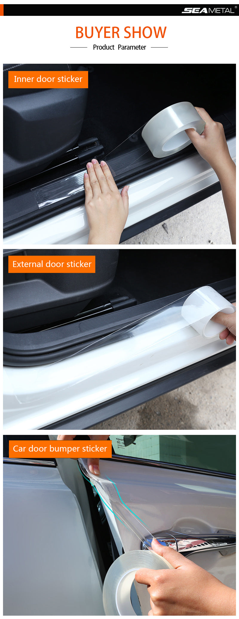 Car Door Protector Nano Sticker Tape - Style's Bug