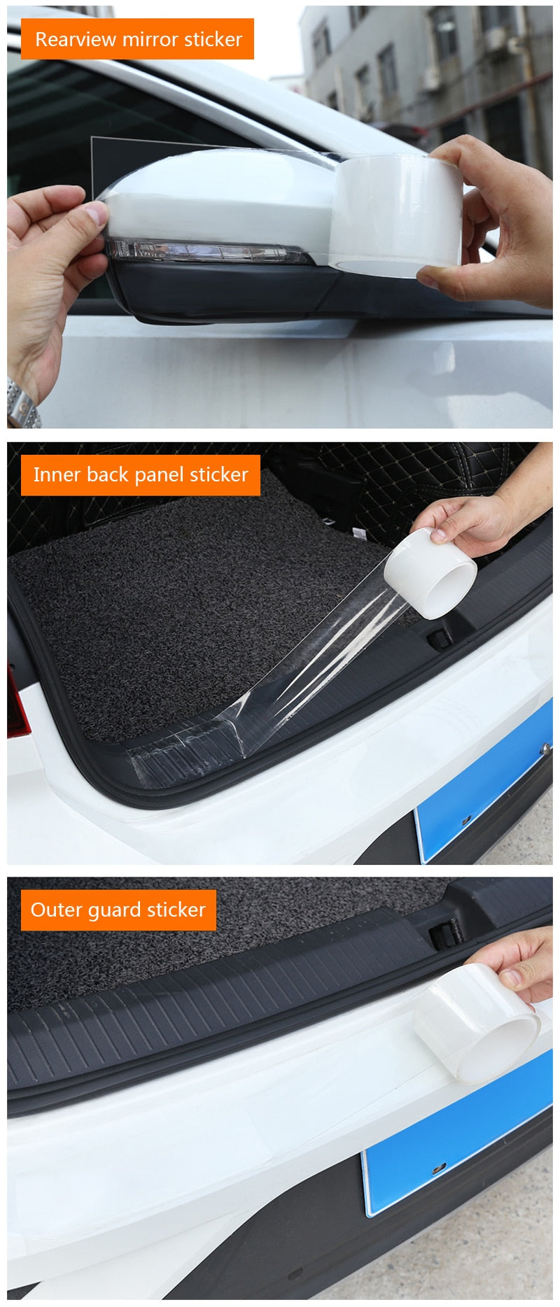 Car Door Protector Nano Sticker Tape - Style's Bug