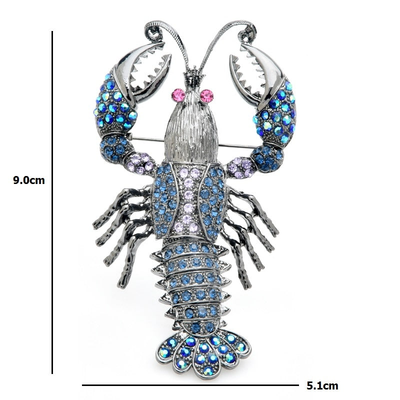 Lobster Brooches by Style's Bug - Style's Bug