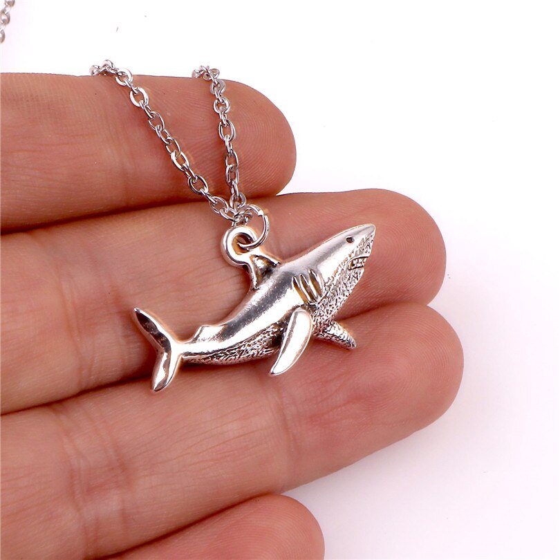 Great white shark Necklace by SB - Style's Bug