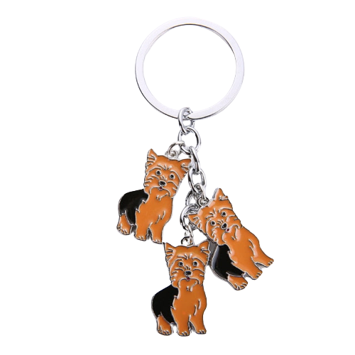 Yorkshire Terrier Keychains by Style's Bug (2pcs pack) - Style's Bug