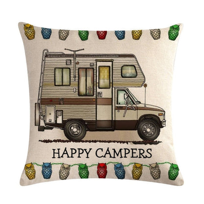 Happy Campers Pillow covers - Style's Bug 1