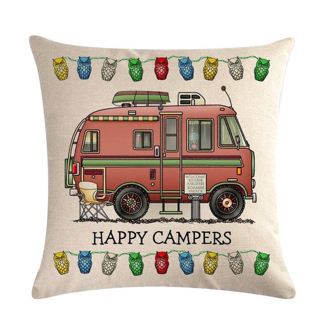 Happy Campers Pillow covers - Style's Bug 16
