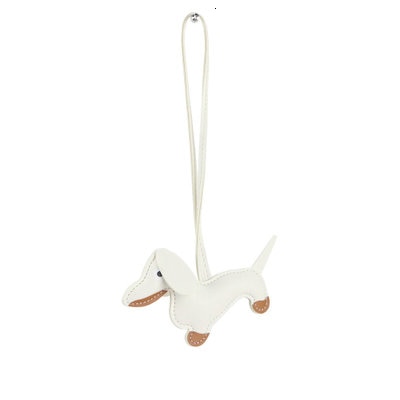 Dachshund keychains by Style's Bug - Style's Bug White