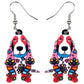 Basset Hound Earrings by Style's Bug - Style's Bug Red