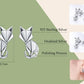 Fox earrings by Style's Bug - Style's Bug