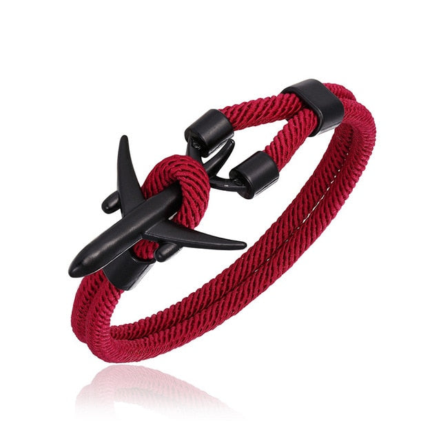 Boss Pilot bracelet (2pcs pack) - Style's Bug Wine red 2 / 19cm