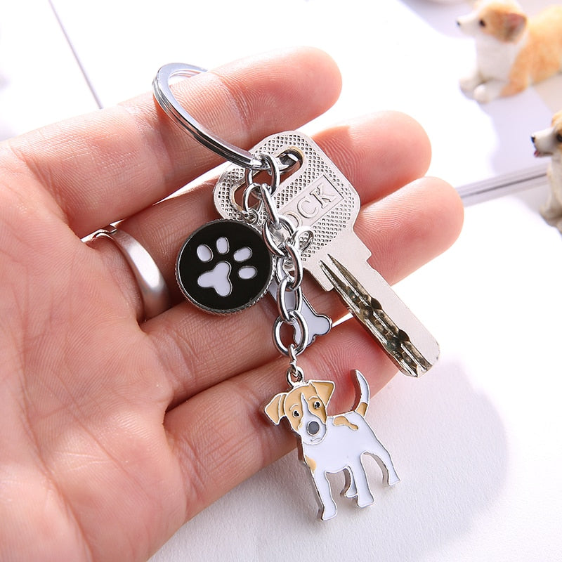 Jack russell keychains by SB (2pcs pack) - Style's Bug
