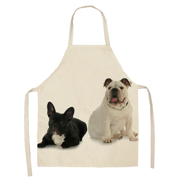 Doggy Aprons by Style's Bug (2pcs pack) - Style's Bug Frenchie + Bull Dog - A