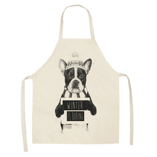 Doggy Aprons by Style's Bug (2pcs pack) - Style's Bug Frenchie - J