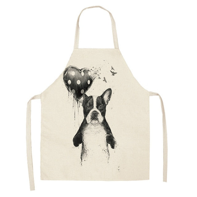 Doggy Aprons by Style's Bug (2pcs pack) - Style's Bug Frenchie - M