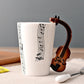 Musical instrument mugs by Style's Bug - Style's Bug Violin - B