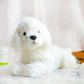 Poodle puppy plushies by Style's Bug - Style's Bug lying down - WHITE / Height - 29 cm