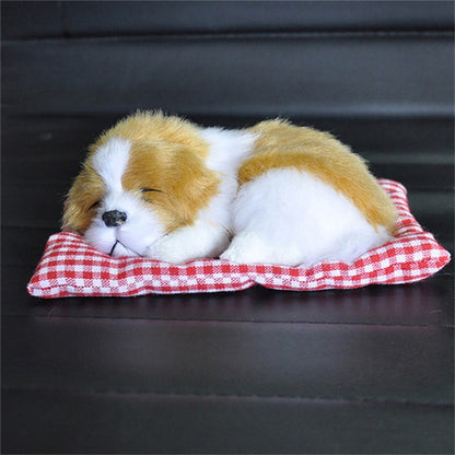 Cute Sleeping Puppy - Style's Bug Yellow White