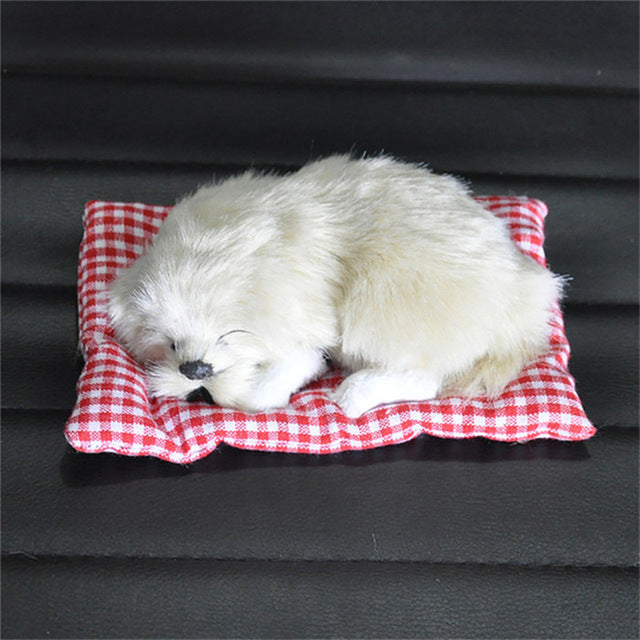 Cute Sleeping Puppy - Style's Bug Soil White