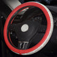 Crystal Rhinestone Steering Wheel Cover - Style's Bug Red
