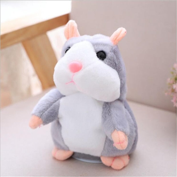 Talking Hamster plush By Style's Bug - Style's Bug Grey