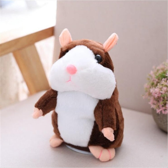 Talking Hamster plush By Style's Bug - Style's Bug Dark Brown