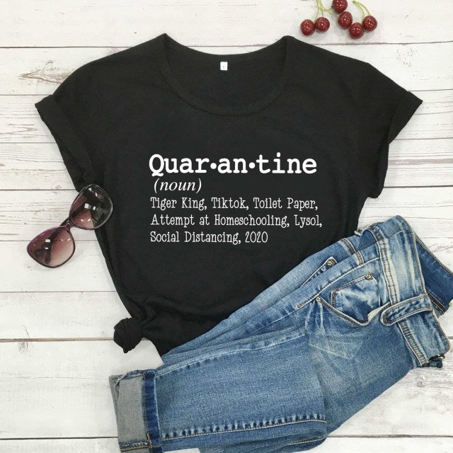Quar-an-tine Synonyms by Style's Bug - Style's Bug Black-white txt / S