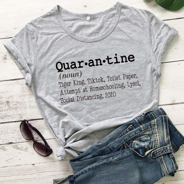 Quar-an-tine Synonyms by Style's Bug - Style's Bug Gray-black txt / S