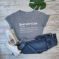 Quar-an-tine Synonyms by Style's Bug - Style's Bug Dark gray-white txt / L