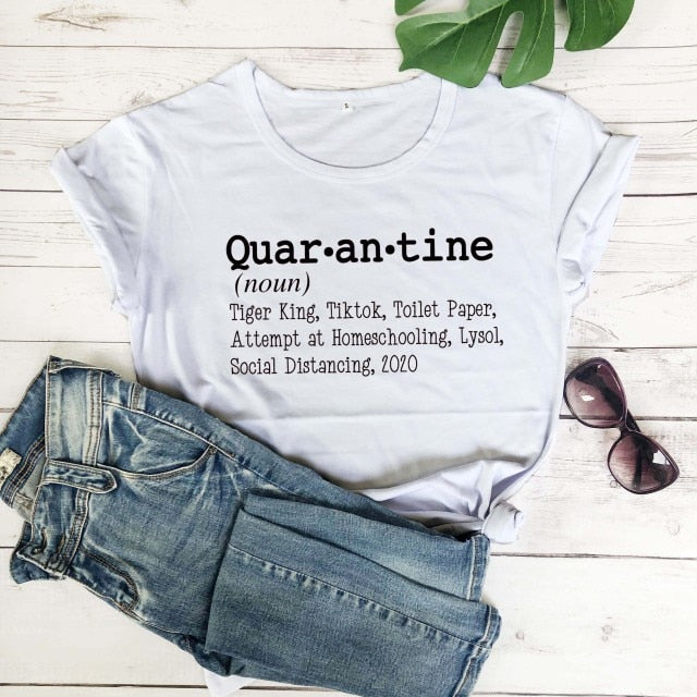 Quar-an-tine Synonyms by Style's Bug - Style's Bug White-black txt / S