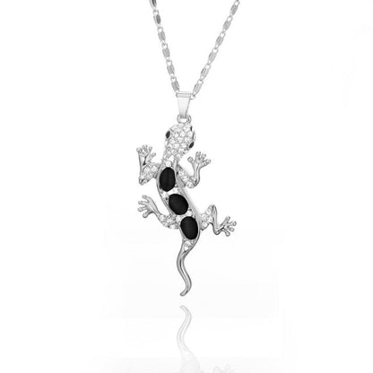 Gecko Necklaces by Style's Bug - Style's Bug Silver