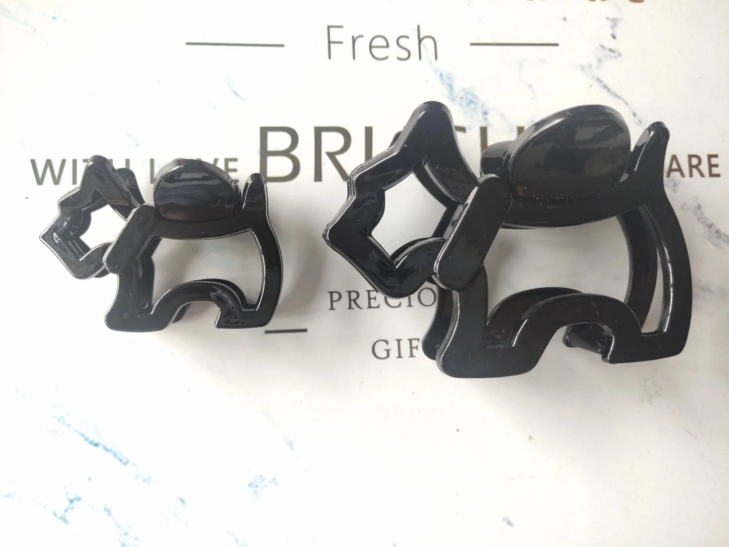 Scottish Terrier Hair Clips by Style's Bug - Style's Bug