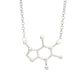 Molecule Necklaces by Style's Bug (2pcs pack) - Style's Bug caffeine Silver