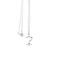 Molecule Necklaces by Style's Bug (2pcs pack) - Style's Bug Acetylcholine Silver