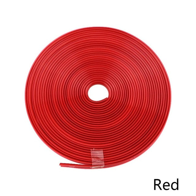 Car Wheel Rim Protectors - Style's Bug red