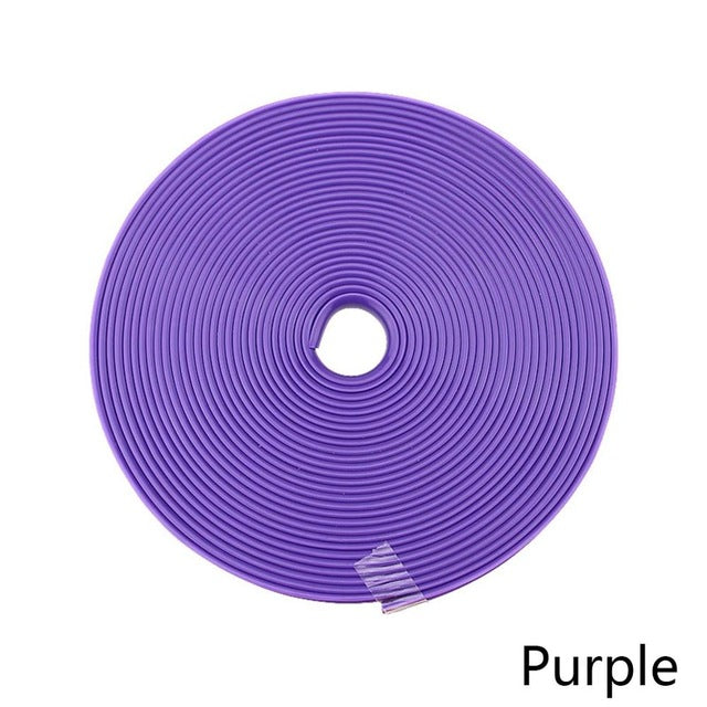 Car Wheel Rim Protectors - Style's Bug purple