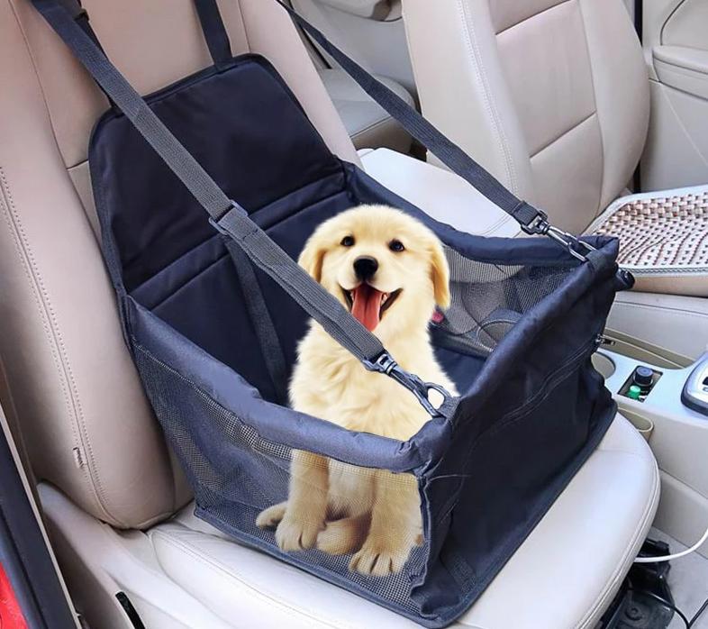 Foldable Car Pet Seat with Safe Belt - Style's Bug