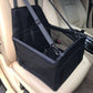 Foldable Car Pet Seat with Safe Belt - Style's Bug Black