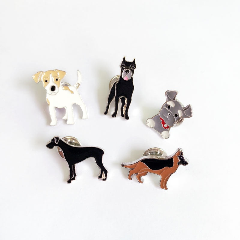 Dog Brooches by Style's Bug (2pcs pack) - Style's Bug