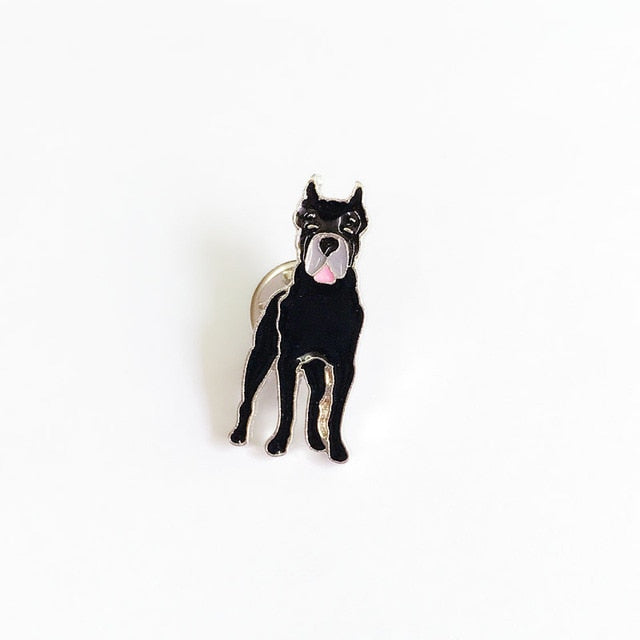 Dog Brooches by Style's Bug (2pcs pack) - Style's Bug Bull mastiff