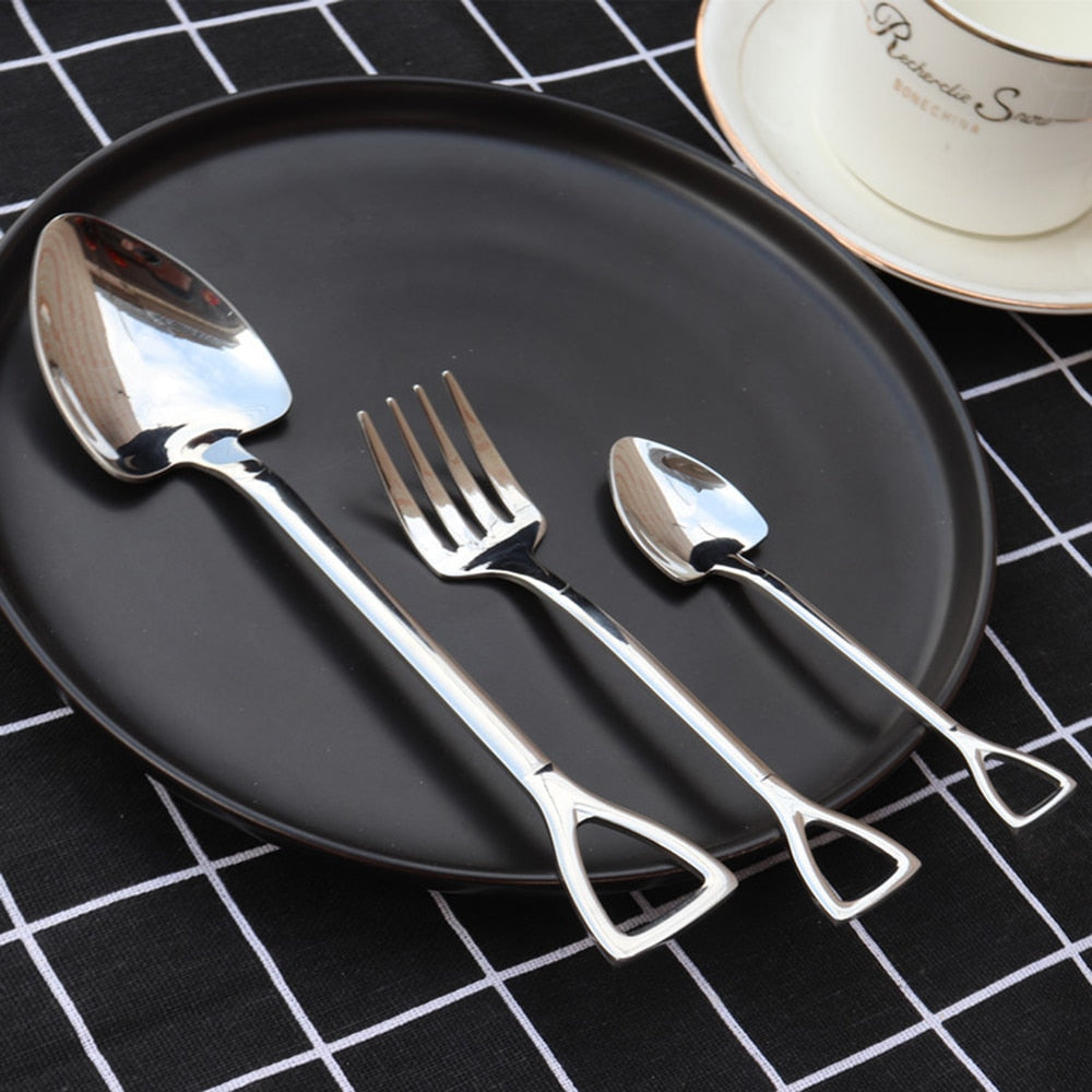 Shovel Cutlery Set