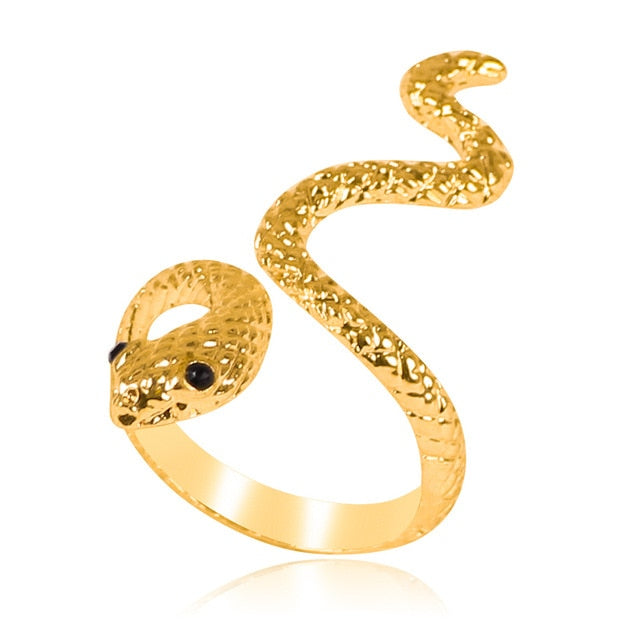 Elegant Snake ring by Style's Bug (2pcs pack) - Style's Bug Gold