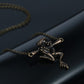 Frog on the branch necklace (2pcs pack) - Style's Bug Bronze