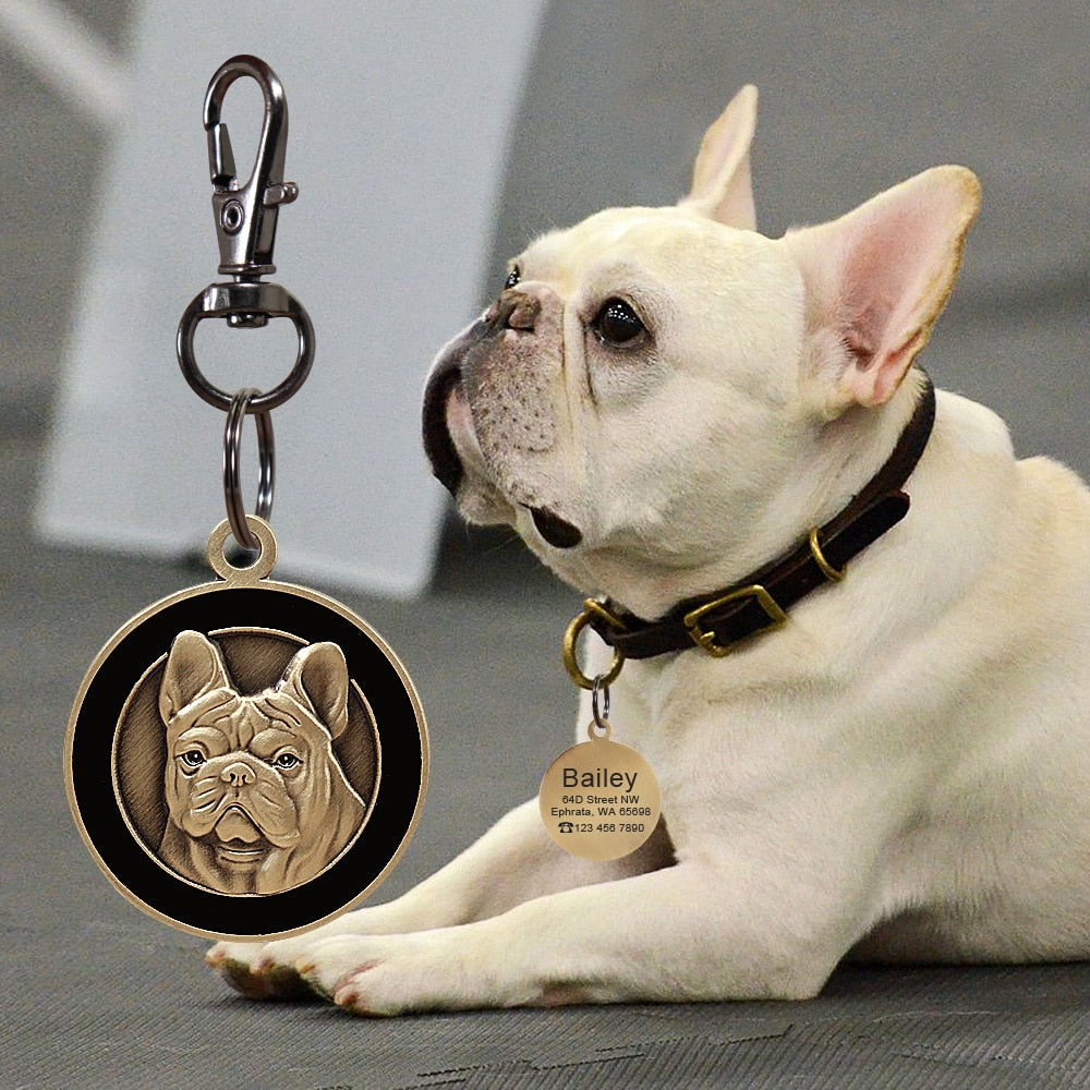 Personalized Dog ID Tags by Style's Bug - Style's Bug