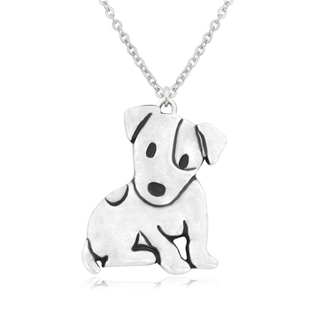 Jack Russell Terrier Necklaces by Style's Bug - Style's Bug Left Necklace / 45cm