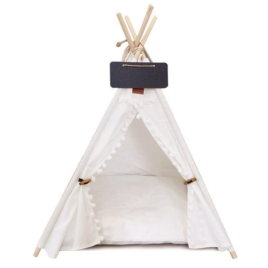 Barking Camper - Style's Bug White canvas - ball / 4-corner tent