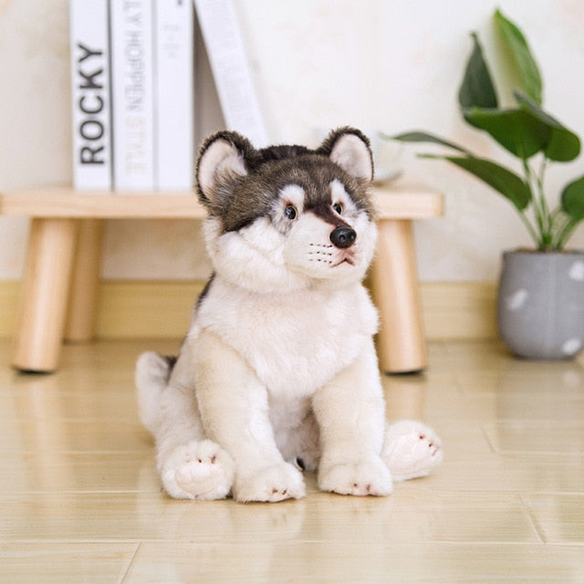 Puppy plushies by Style's Bug - Style's Bug Wolf Dog 38X21X26cm