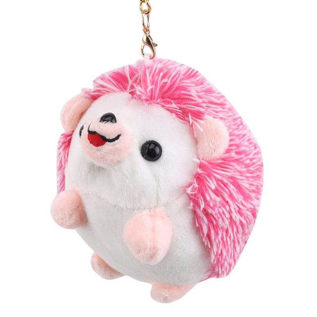 Hedgehog plush keychains by Style's Bug - Style's Bug pink