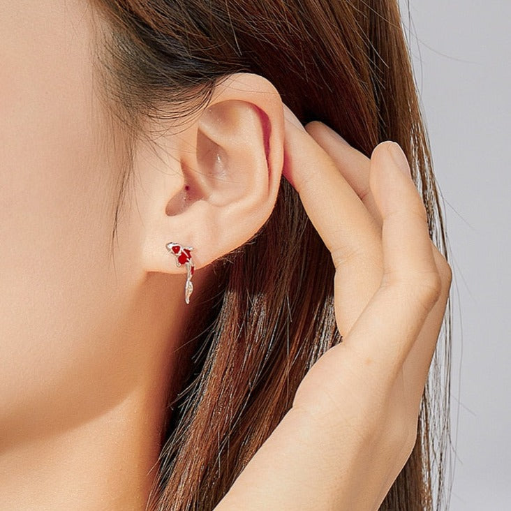 Koi fish earrings by Style's Bug - Style's Bug