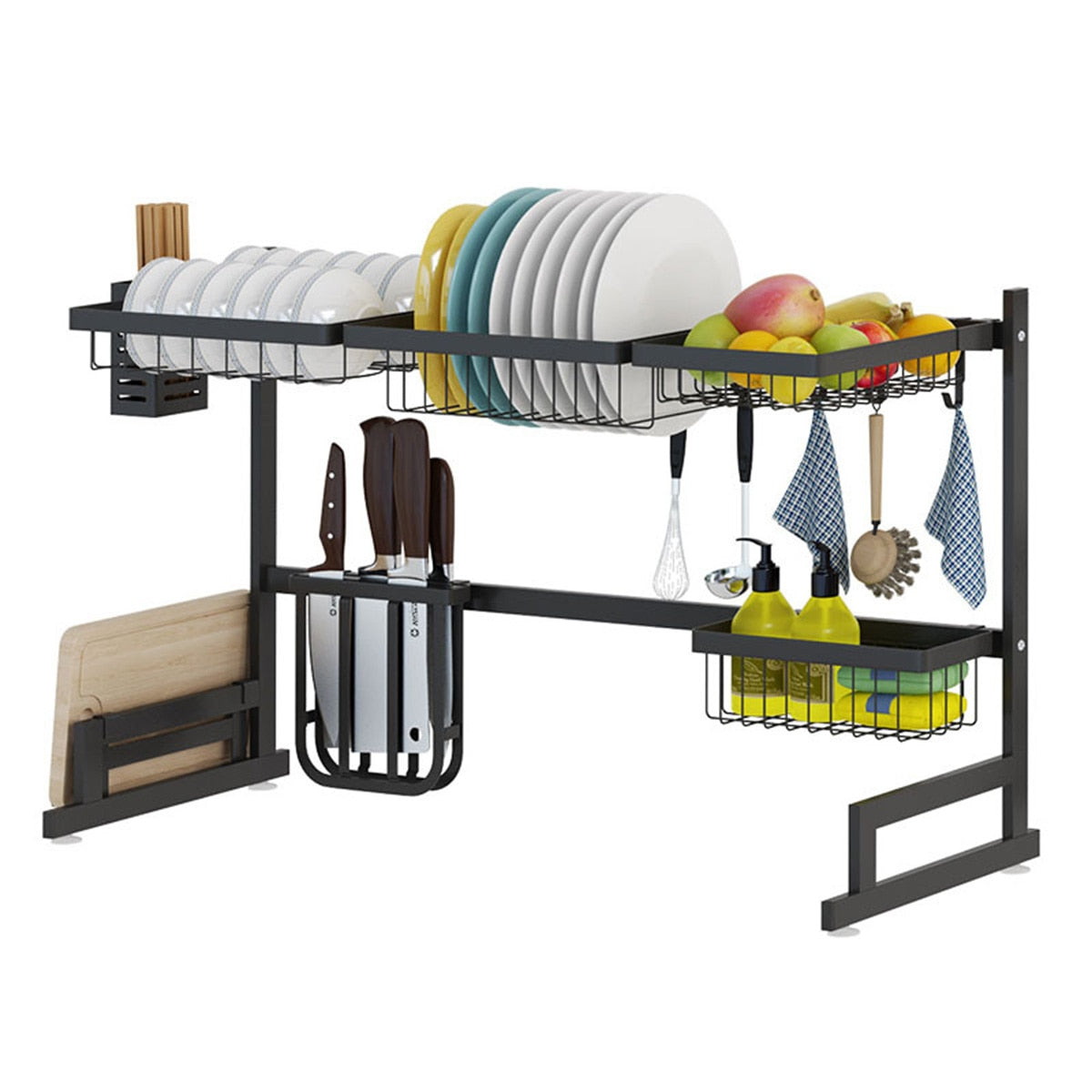 Stainless Steel sink Shelf Organizer - Style's Bug