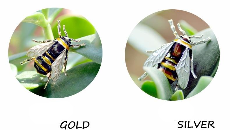 Realistic Bee pins by Style's Bug - Style's Bug