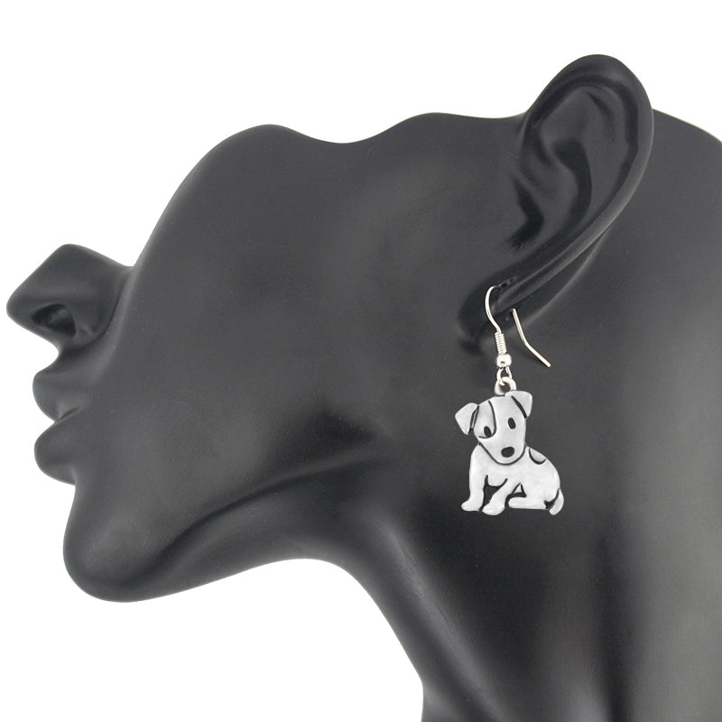 Jack Russell Terrier earrings by Style's Bug - Style's Bug